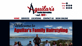What Aguilarsfamilyhairstyling.com website looked like in 2019 (4 years ago)