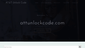 What Attunlockcode.com website looked like in 2019 (4 years ago)