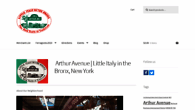 What Arthuravenuebronx.com website looked like in 2019 (4 years ago)
