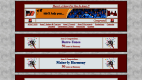 What Area2harmony.org website looked like in 2019 (4 years ago)