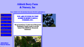 What Aldrichberryfarm.com website looked like in 2019 (4 years ago)