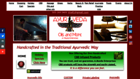 What Ayurvedaoilsandmore.com website looked like in 2019 (4 years ago)