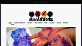 What Akronartworks.com website looked like in 2019 (4 years ago)
