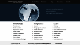 What Avvocatomassaro.net website looked like in 2019 (4 years ago)