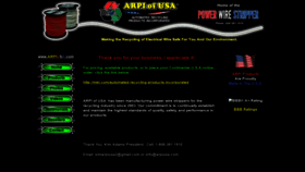 What Arpiusa.com website looked like in 2019 (4 years ago)