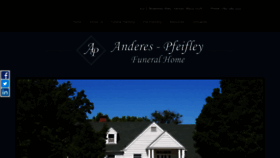 What Apfunerals.com website looked like in 2019 (4 years ago)