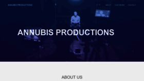 What Annubisproductions.com website looked like in 2019 (4 years ago)