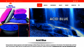 What Acid-blue.com website looked like in 2019 (4 years ago)