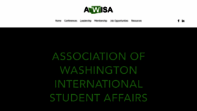 What Awisa.org website looked like in 2019 (4 years ago)