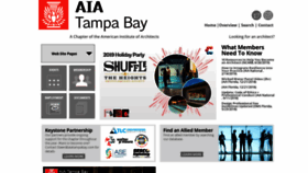 What Aiatampabay.com website looked like in 2019 (4 years ago)