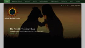 What Animalwellnesscenterdavis.com website looked like in 2019 (4 years ago)
