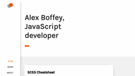 What Alexboffey.co.uk website looked like in 2019 (4 years ago)