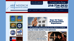 What Artneidich.com website looked like in 2019 (4 years ago)