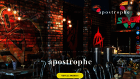 What Apostrophe-design.com website looked like in 2019 (4 years ago)