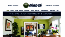 What Advancedhealthonline.com website looked like in 2019 (4 years ago)