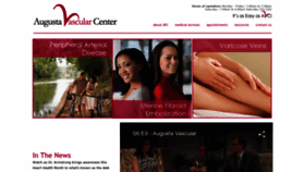 What Augustavascularcenter.com website looked like in 2019 (4 years ago)