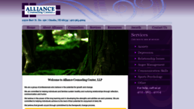 What Alliancecounselingomaha.com website looked like in 2019 (4 years ago)