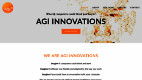 What Agiinnovations.com website looked like in 2019 (4 years ago)