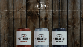 What Atlantahardcider.com website looked like in 2019 (4 years ago)