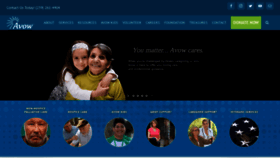 What Avowcares.org website looked like in 2019 (4 years ago)
