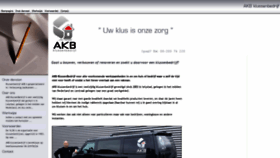What Akbklussenbedrijf.nl website looked like in 2019 (4 years ago)