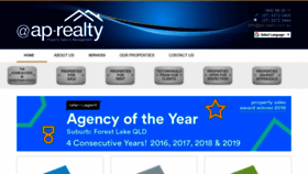 What Ap-realty.com.au website looked like in 2019 (4 years ago)