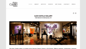 What Aldocastillogallery.com website looked like in 2019 (4 years ago)