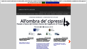 What Architettilecce.it website looked like in 2019 (4 years ago)