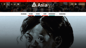 What Asialyst.com website looked like in 2019 (4 years ago)
