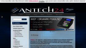 What Antech24.pl website looked like in 2019 (4 years ago)