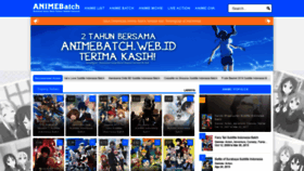 What Animebatch.web.id website looked like in 2019 (4 years ago)