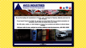 What Avcoboxes.com website looked like in 2019 (4 years ago)