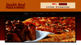 What Addoubledealpizza.ca website looked like in 2019 (4 years ago)
