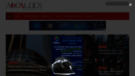 What Alcaldesdemexico.com website looked like in 2019 (4 years ago)