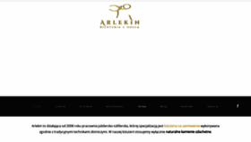 What Arlekin.design website looked like in 2019 (4 years ago)