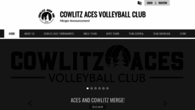 What Acesvolleyballclub.com website looked like in 2019 (4 years ago)