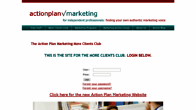 What Actionplan.com website looked like in 2019 (4 years ago)