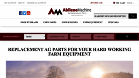 What Abilenemachine.com website looked like in 2019 (4 years ago)