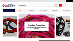 What Americanpowercord.com website looked like in 2019 (4 years ago)