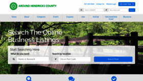 What Aroundhendrickscounty.com website looked like in 2019 (4 years ago)