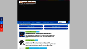 What Agenposindonesia.com website looked like in 2019 (4 years ago)