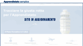 What Apprendistatosemplice.it website looked like in 2019 (5 years ago)