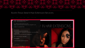 What Austintexassewinhairextensions.com website looked like in 2019 (4 years ago)