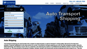What Auto-transport-shipping.com website looked like in 2019 (4 years ago)