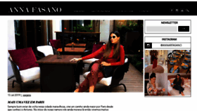 What Annafasano.com.br website looked like in 2019 (5 years ago)
