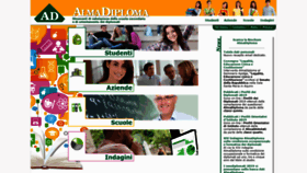 What Almadiploma.it website looked like in 2019 (4 years ago)