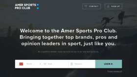 What Amersportsproclub.com website looked like in 2019 (4 years ago)