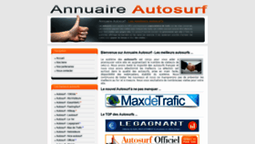 What Annuaire-autosurf.com website looked like in 2019 (4 years ago)