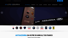 What Autoazzurra.eu website looked like in 2019 (4 years ago)