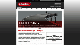 What Advantageconveyor.com website looked like in 2019 (4 years ago)
